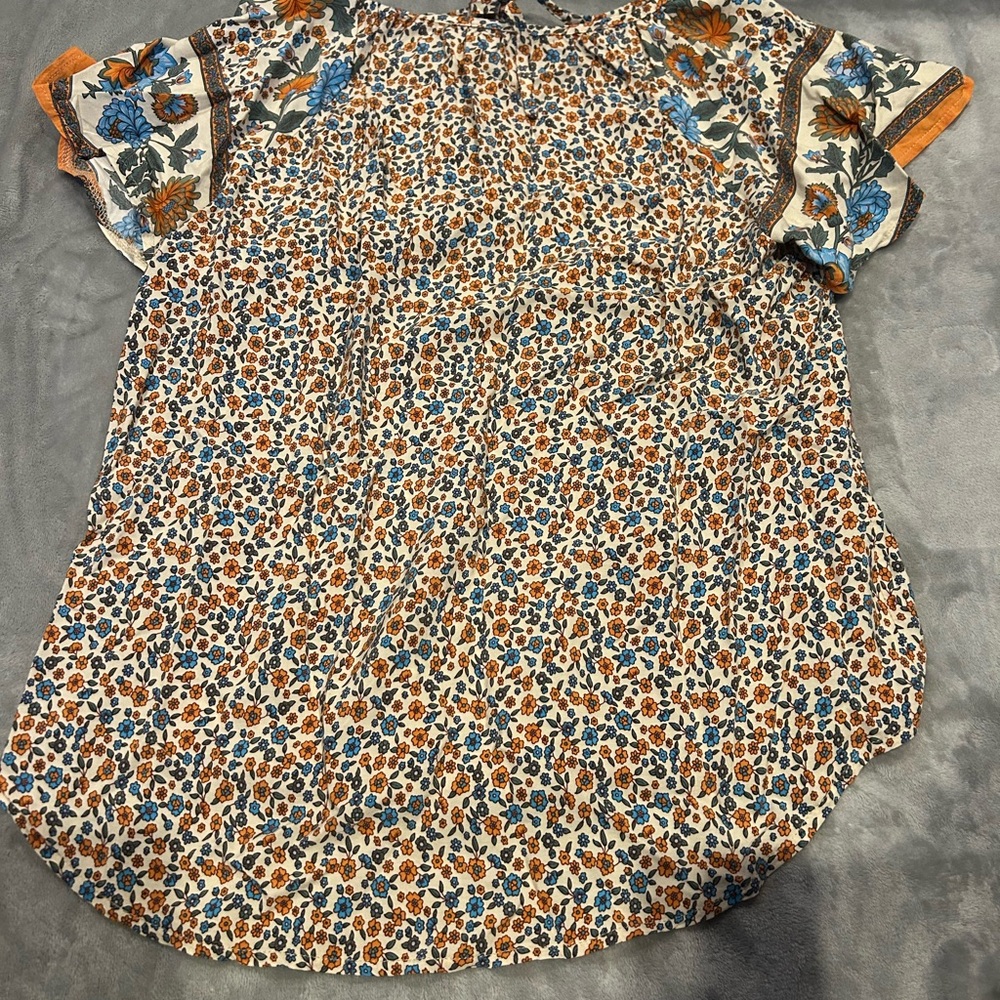 Floral Print Women's Top
